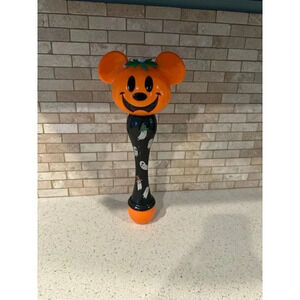 Disney Parks Mickey Mouse‎ Halloween Light Up Bubble Wand Blower ds